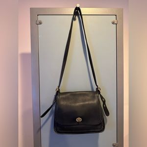 Coach Vintage Genuine Leather Bag Black